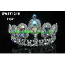 hot selling tiara with colorful stone